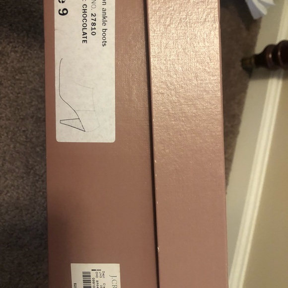 J Crew brown leather boots - Picture 7 of 9